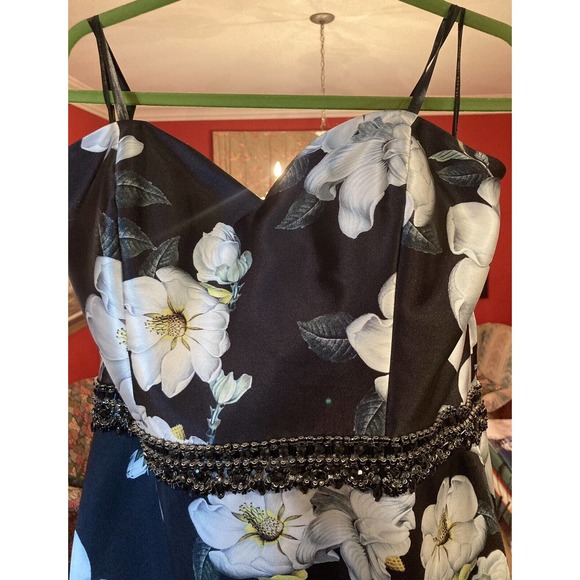 Prom Dress, Long, Plus Size, 14W, Bolero Jacket 18, Rachel Allan Curves, Pre-own - Picture 5 of 12